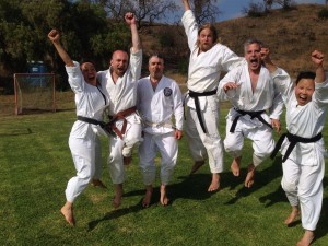 SF dojo members after Summer Special Training West 2014